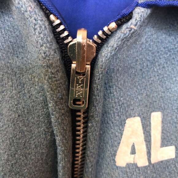 Vintage Letterman Jacket Princeton Jr. High Reversable Halloween Costume Allan - Picture 6 of 16